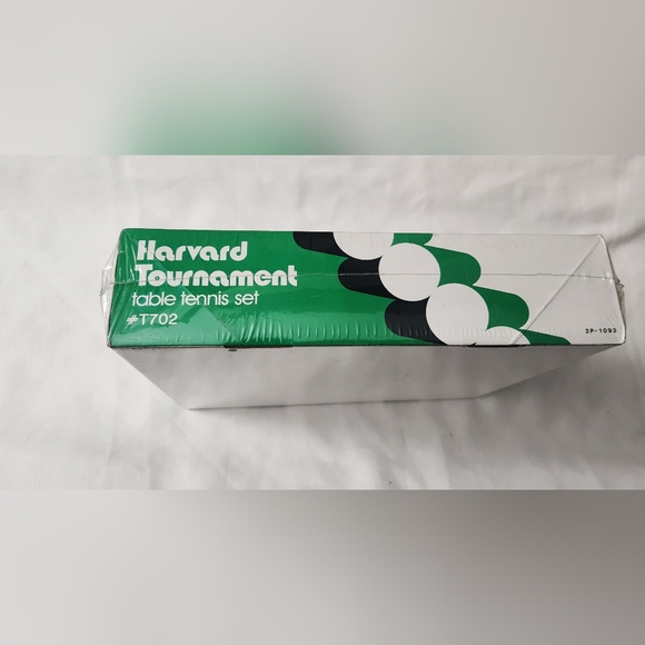 Harvard Tournament Table Tennis Set Vintage T702 Ping Pong Sealed NIB NOS New - Picture 3 of 8